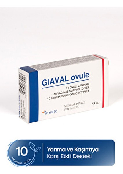 Giaval Vajinal Ovül Atrofik Vajinit İçin 10 Adet Etkili Koruma indirimleri