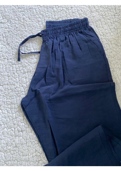 Modal Hafif , Yumuşak , Ipeksi Dokulu Lacivert Rengi Erkek Pantolon Pijama Altı fiyatları