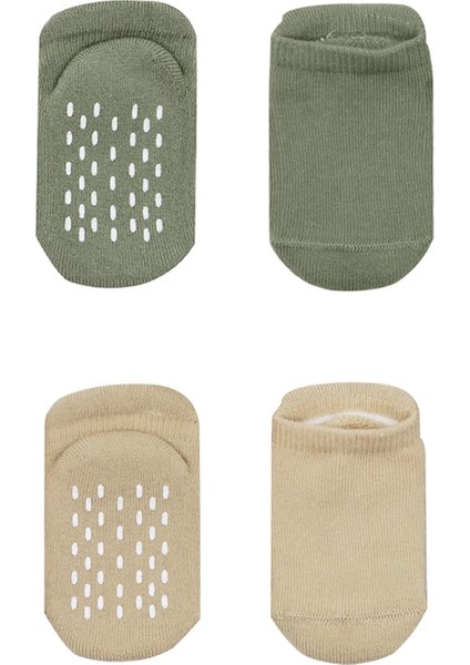 2'li Altı Havlu Sneakers Kaymaz Çorap 20501 Nil Bej fiyatları