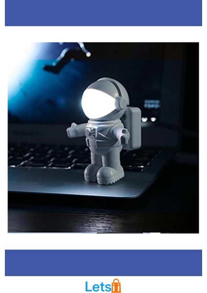 USB Astronot Lamba Eğlenceli Gece Işığı modelleri