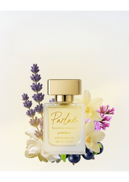 Kadın Parfüm - Favori ve Kalıcı Siyah Frenk Üzümü ve Lavanta Notaları 50 ml Parfum