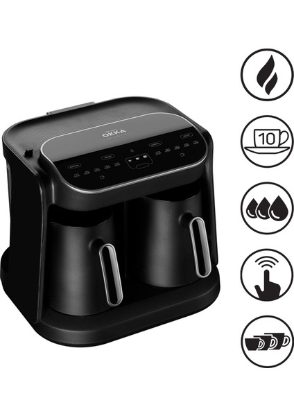 OK007 Okka Grandio Duo Türk Kahvesi Makinesi