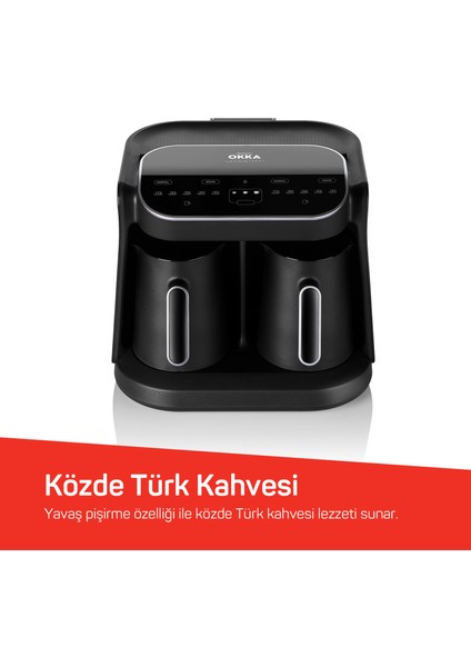OK007 Okka Grandio Duo Türk Kahvesi Makinesi modelleri