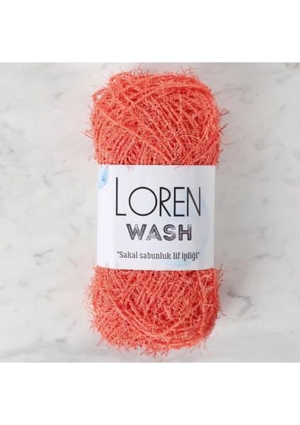 Loren Wash Turuncu El Örgü İpi - R097 - 34025