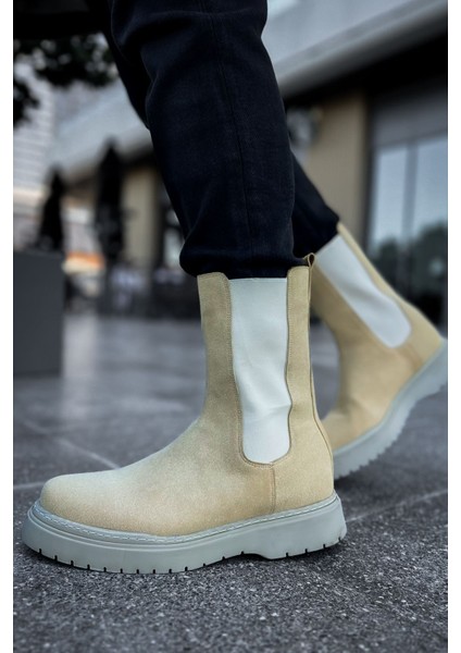 MN223 - Srt Alaska Süet Erkek Bot Kum fiyatları