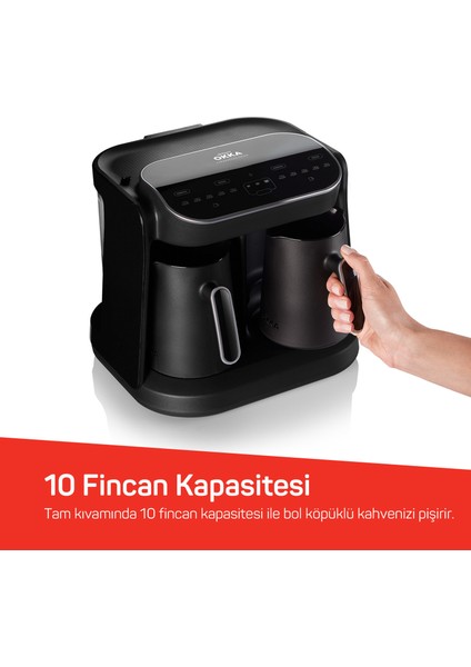 OK007 Okka Grandio Duo Türk Kahvesi Makinesi modelleri