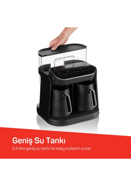 OK007 Okka Grandio Duo Türk Kahvesi Makinesi