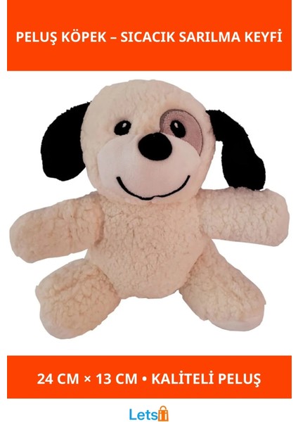 Sevimli Peluş Köpek Yumuşak 24 cm Hediye ve Koleksiyon Amaçlı Oyuncak