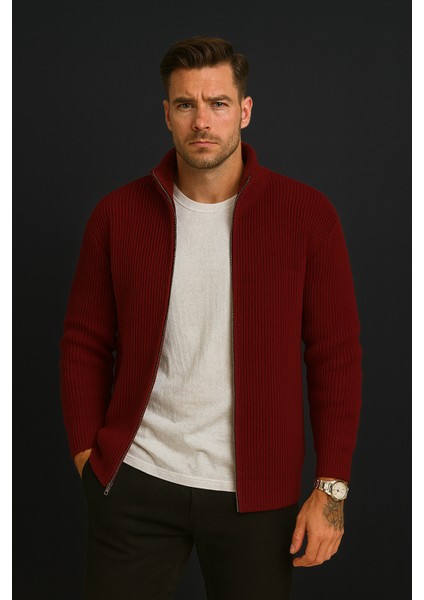 Örme Hırka Kazak Erkek Regular