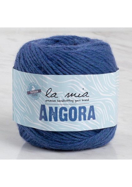 La Mia Angora 50GR Lacivert El Örgü Ipi - L129 - 33803