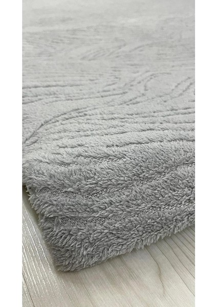 Zebra Model Welsoft Halı Örtüsü Açık Gri Renk - 200 x 300 fiyatları