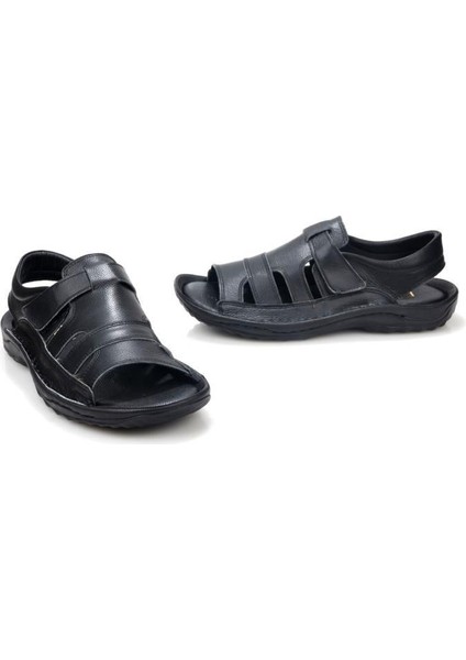 PS-33720 Erkek Ortopedik Deri Sandalet fırsatları