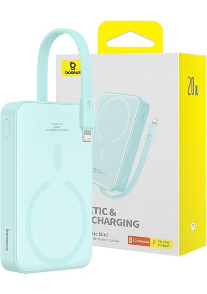 10KMAH Mini Power Bank-Mavi