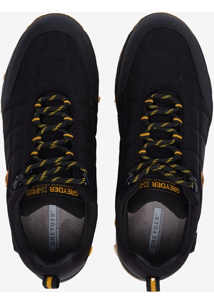 Erkek Siyah Sarı Hakiki Deri Su Geçirmez Outdoor Ayakkabı 5K1GA00171 indirimleri