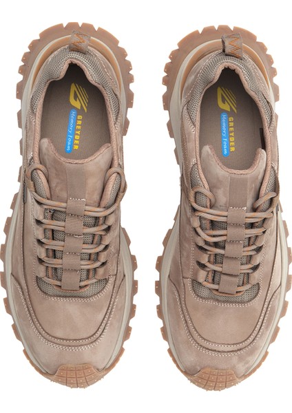 Erkek Vizon Hakiki Deri Su Geçirmez Outdoor Ayakkabı 5K1GA16351 indirimleri