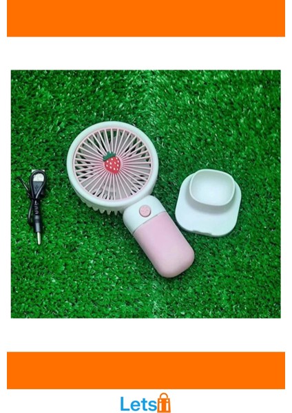 Sevimli Tasarımlı USB Şarjlı Telefon Tutuculu El Fanı modelleri