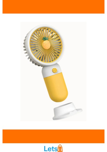 Sevimli Tasarımlı USB Şarjlı Telefon Tutuculu El Fanı indirimleri