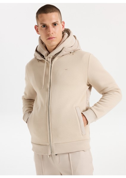 Bej Erkek Sweatmont M5WM-SWT1505