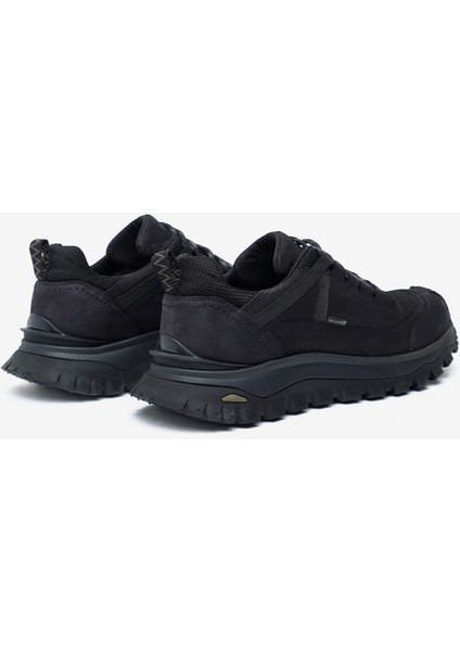 Erkek Siyah Hakiki Deri Su Geçirmez Outdoor Ayakkabı 5K1GA16351