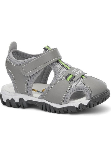Arzen 03221 Ortopedik Erkek Çocuk Önü Kapalı Sandalet Ayakkabı
