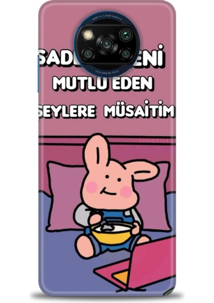 Xiaomi Poco X3 Nfc Kılıf Hd Baskılı Kılıf + 9h Nano Tam Kaplayan Ekran Koruyucu 166