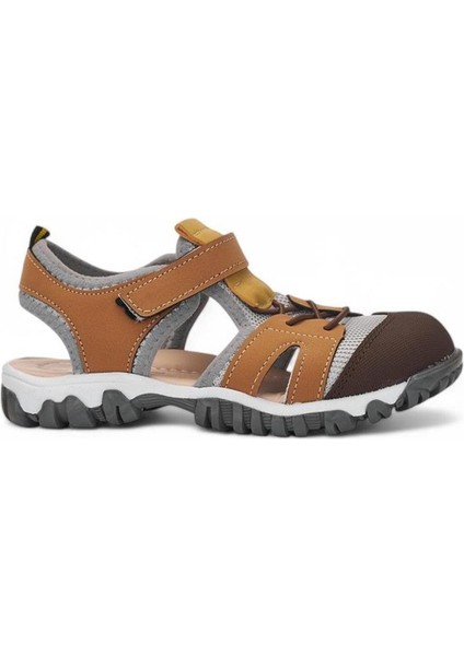 Arzen 03324 Ortopedik Erkek Çocuk Önü Kapalı Sandalet Ayakkabı