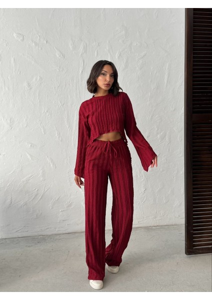 Fitilli Kumaş Salaş Ikili Takım