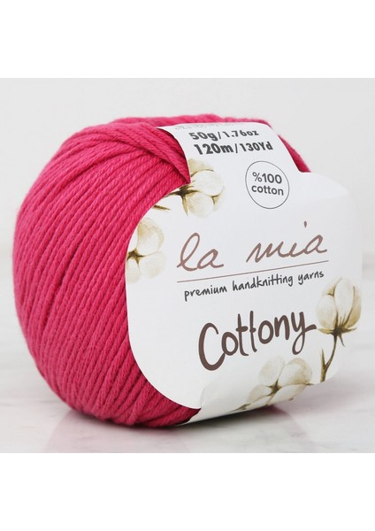 La Mia Cottony Fuşya Bebek El Örgü İpi - P24 - 33656