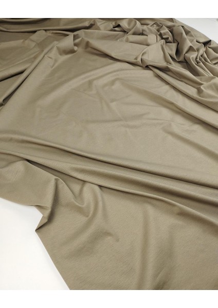 Yeşile Dönük Bej Renkte Penye Kumaş (En 140 cm x Boy 240 Cm) fiyatları