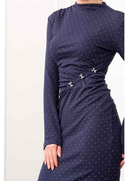 Lumière Elegance Mini Taş Elbise 50343