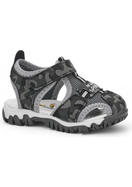 Arzen 03221 Ortopedik Erkek Çocuk Önü Kapalı Sandalet Ayakkabı