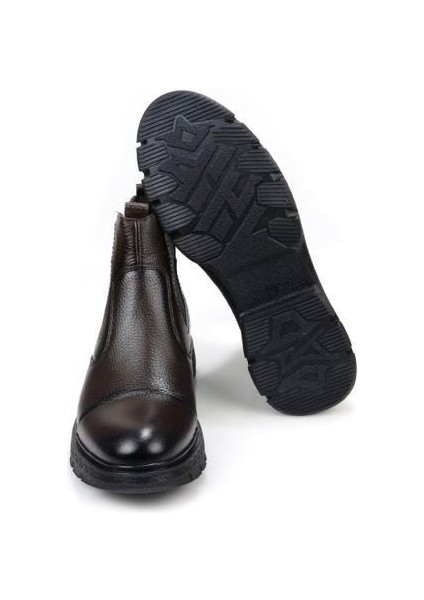 Bzky 2311 Erkek Kauçuk Taban Termal Hakiki Deri Bot indirimleri