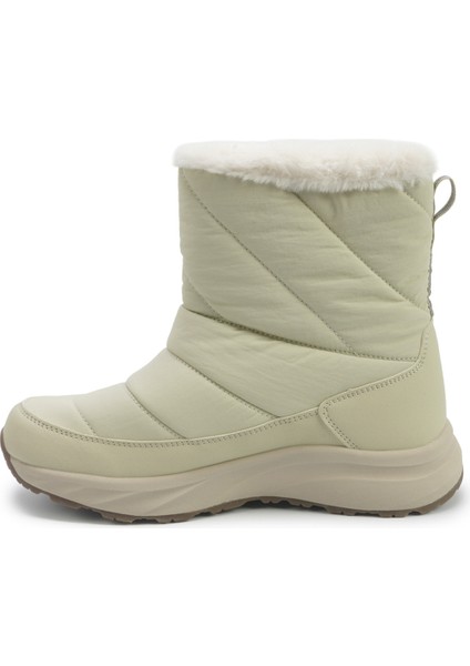 Evızande 5pr Kırık Beyaz Kadın Kürklü Bot modelleri