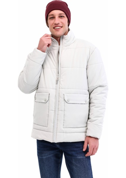 ml Alger Coat 5pr Taş Rengi Erkek Kısa Kaban