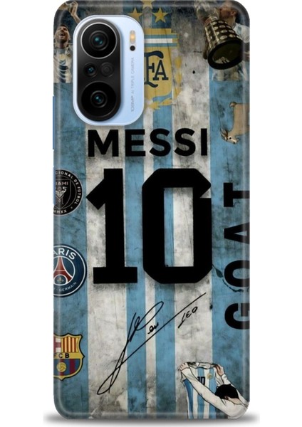 Xiaomi Redmi K40 Hd Baskılı Kılıf + 9h Nano Tam Kaplayan Ekran Koruyucu 15