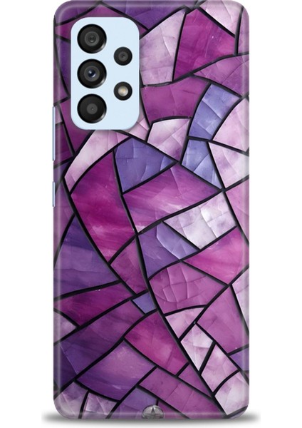 Samsung Galaxy A73 5g Hd Baskılı Kılıf + 9h Nano Tam Kaplayan Ekran Koruyucu 331