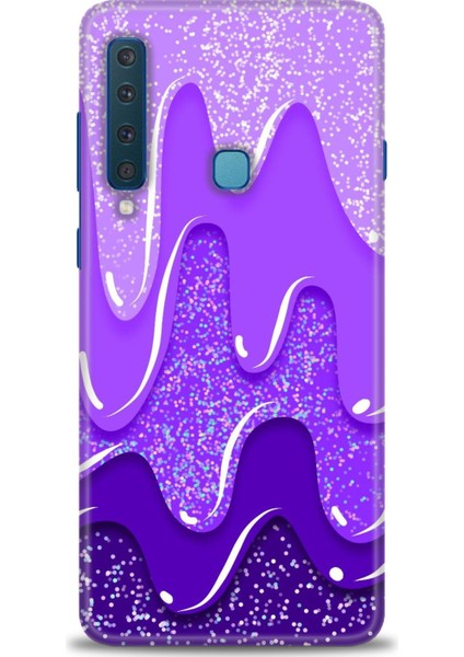 Samsung Galaxy A9 2018 Hd Baskılı Kılıf + 9h Nano Tam Kaplayan Ekran Koruyucu 421