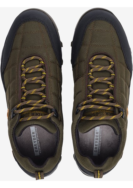 Erkek Haki Hakiki Deri Su Geçirmez Outdoor Ayakkabı 5K1GA00171 indirimleri