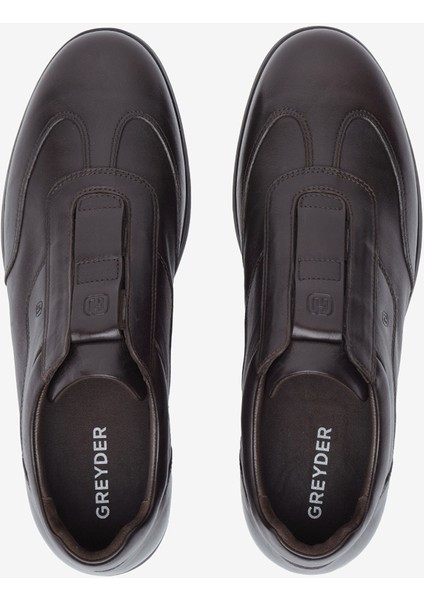 Erkek Kahverengi Hakiki Deri Klasik Ayakkabı 5K1KA64749