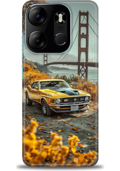 Tecno Spark Go 2023 Kılıf Hd Baskılı Kılıf + 9h Nano Tam Kaplayan Ekran Koruyucu 105