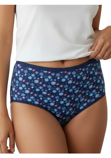 6'lı Set Pamuklu Desenli Kadın Külot