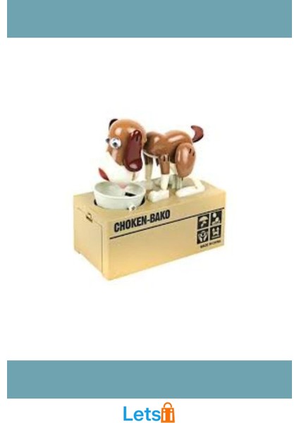 Sevimli Para Yiyen Köpek Kumbara 16 cm Sert Plastik fırsatları