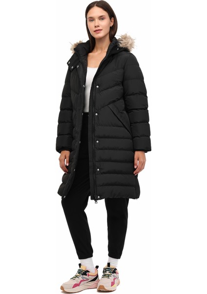 Wl 3dıana 5pr Siyah Kadın Uzun Kaban modelleri