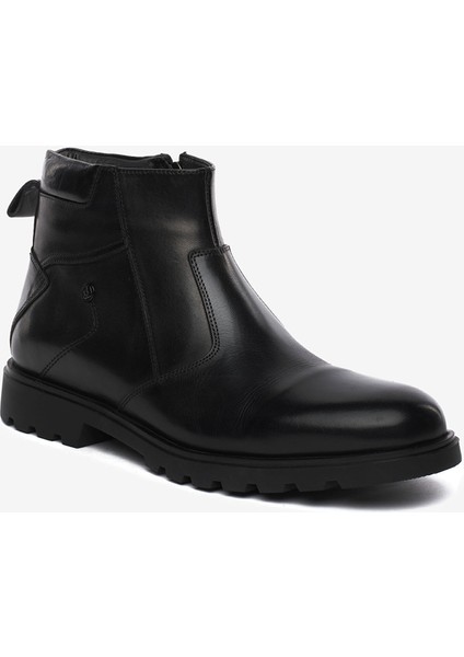 Erkek Siyah Hakiki Deri Klasik Bot 5K1KB64733 fiyatları