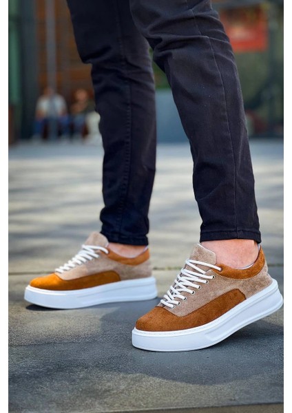 Mtxdpn KB-005 Kuback Vizon Taba Süet Bağcıklı Günlük Erkek Ayakkabı (Numara: 41) modelleri