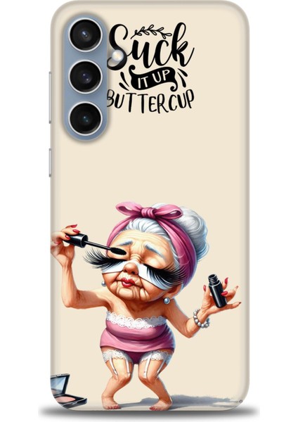 Samsung Galaxy S24 Fe Hd Baskılı Kılıf + 9h Nano Tam Kaplayan Ekran Koruyucu 50