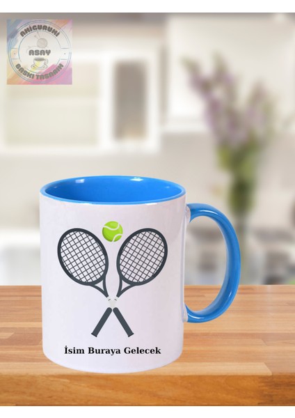 Tenis Temalı Kişiye Özel Kupa Bardak fiyatları
