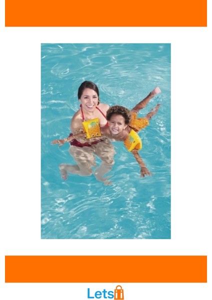 Meyve Desenli Çocuk Deniz Kolluğu 5 12 Yaş Karpuz ve Ananas Tasarımlı indirimleri