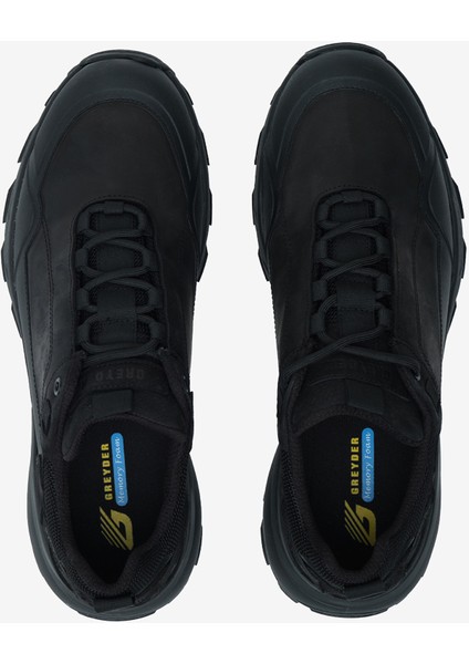 Erkek Siyah Hakiki Deri Su Geçirmez Outdoor Ayakkabı 5K1GA16348 indirimleri