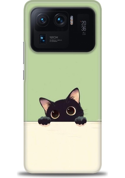 Xiaomi Mi 11 Ultra Kılıf Hd Baskılı Kılıf + 9h Nano Tam Kaplayan Ekran Koruyucu 68